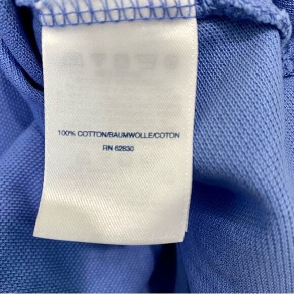 Lands’ End Outfitters Women’s Plus Size Collared Button Polo True Blue NWOT - Picture 5 of 8